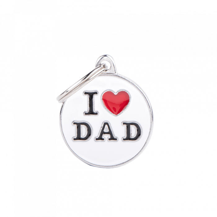 Chapa Charms "I Love Dad" Gentlecan