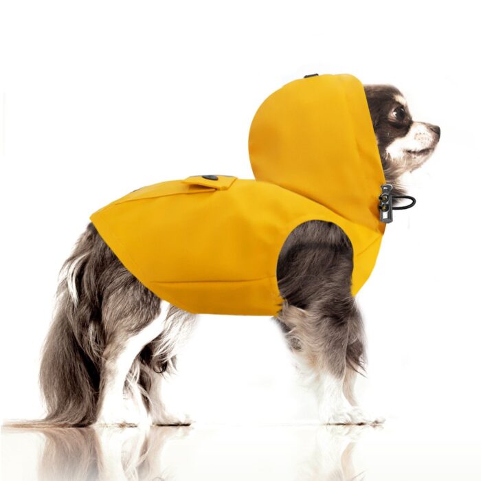 Impermeable Para Perros Babord Amarillo Gentlecan