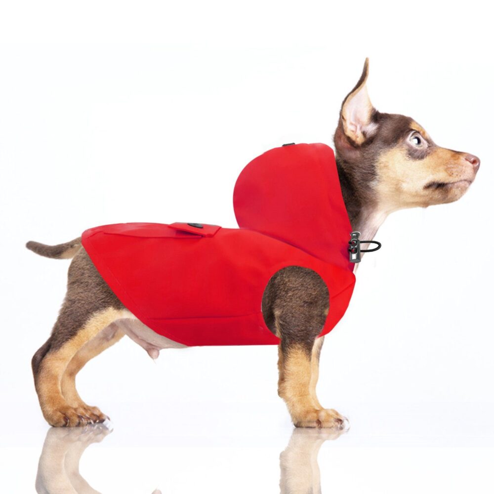 Impermeable Para Perros Babord Rojo Gentlecan