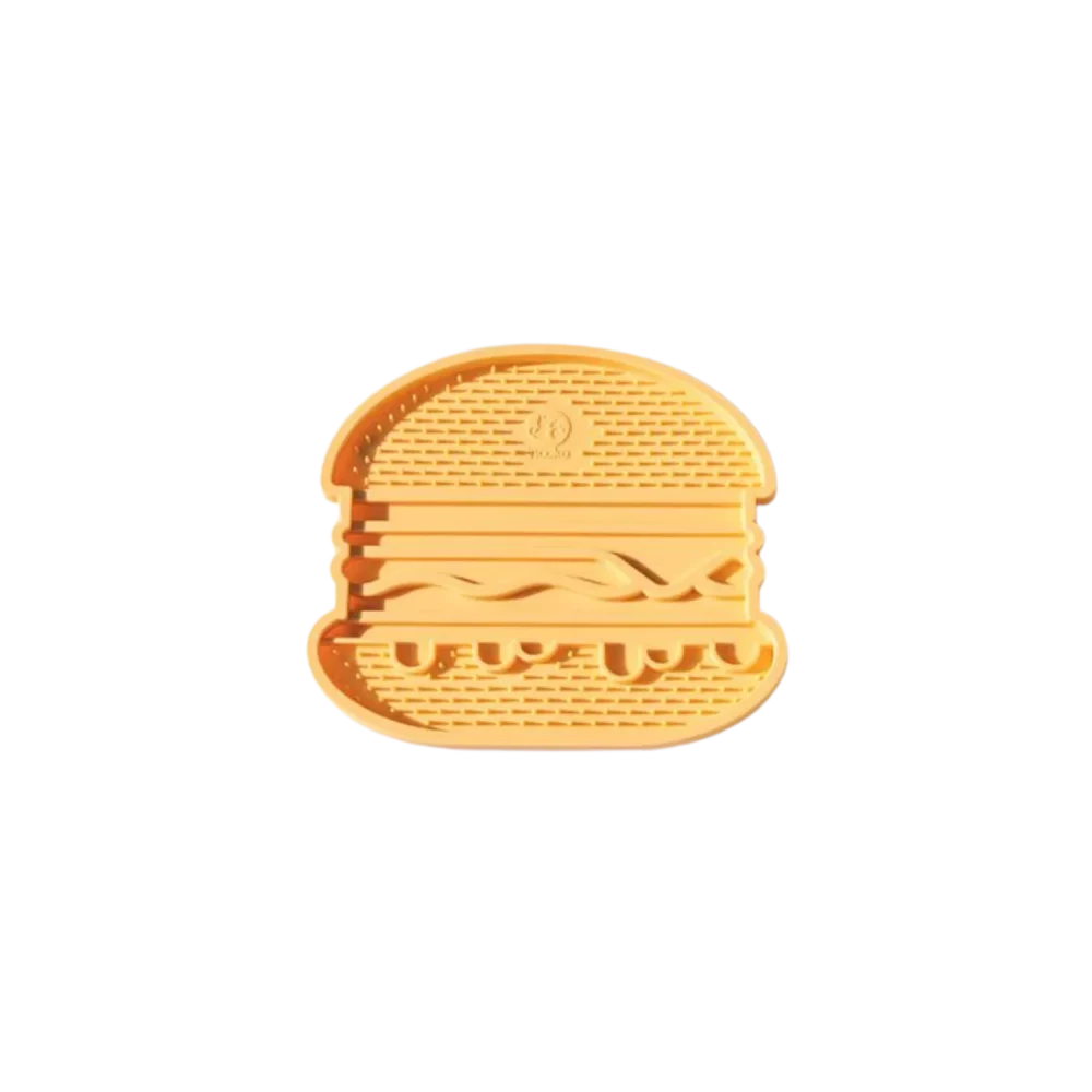 Tapete Yoomy Burger - Alfombra Comedero Amarillo Gentlecan